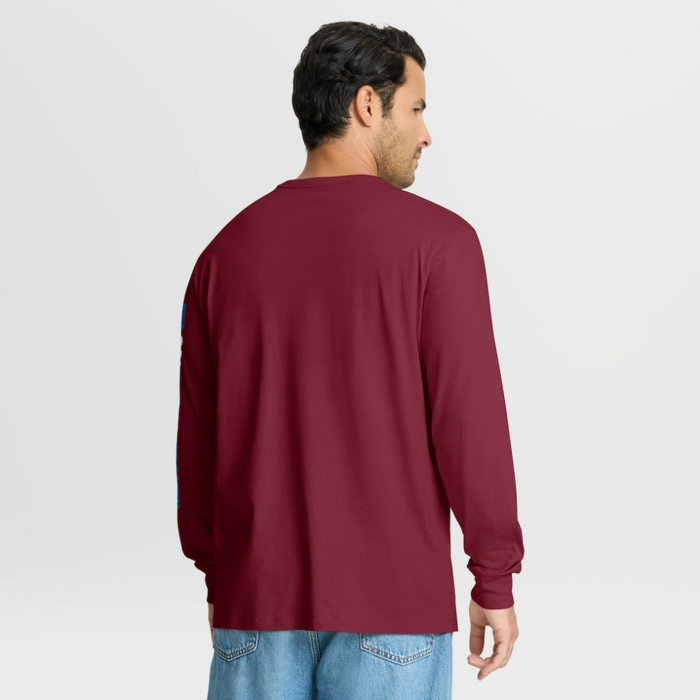 NHL Colorado Avalanche Fanatics Goal Crease Legacy Long Sleeve T-Shirt