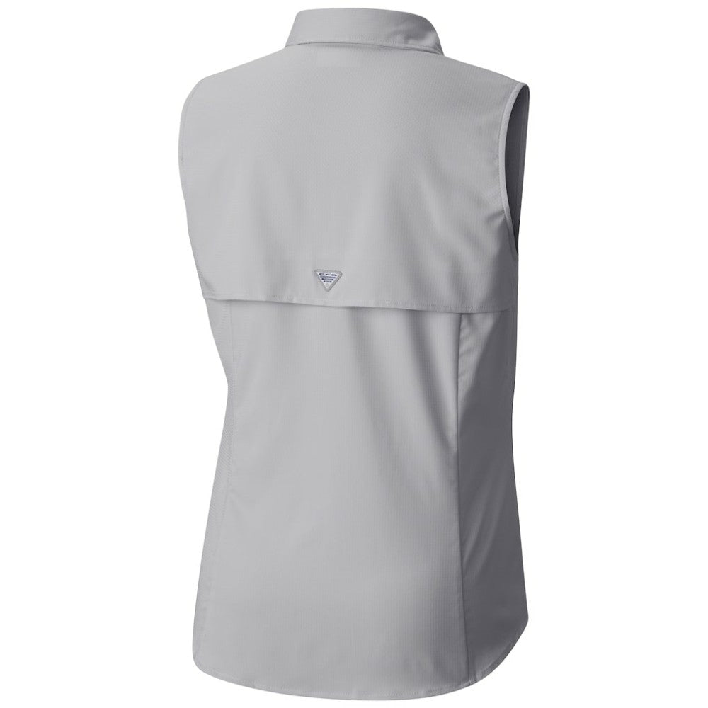 NHL Utah Mammoth Columbia Women's Tamiami Omni-Shade Sleeveless Button-Up Shirt