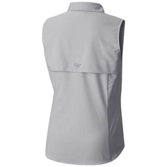 NHL Utah Mammoth Columbia Women's Tamiami Omni-Shade Sleeveless Button-Up Shirt