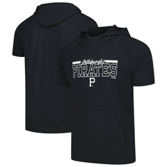 Black Pittsburgh Pirates Levelwear Phase Vanguard Hoodie T-Shirt