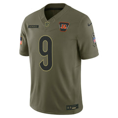Joe Burrow  2025 Salute to Service Limited Jersey - Cincinnati Bengals Jerseys