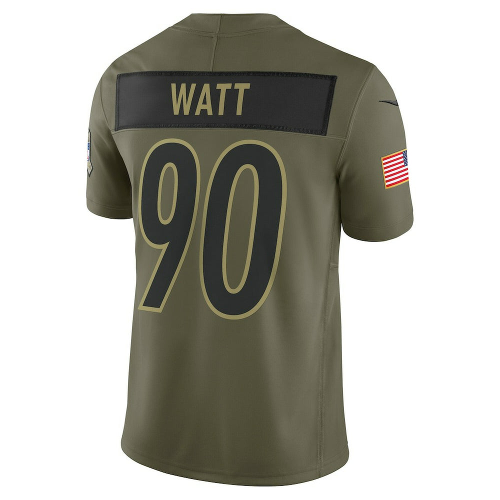 T.J. Watt  2025 Salute to Service Limited Jersey - Pittsburgh Steelers Jerseys