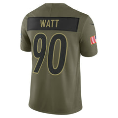 T.J. Watt  2025 Salute to Service Limited Jersey - Pittsburgh Steelers Jerseys