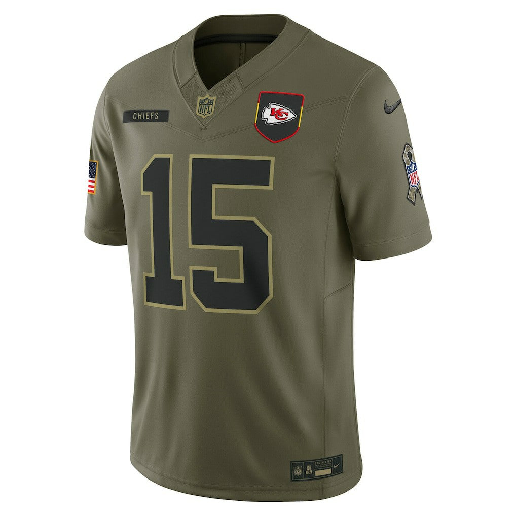 Patrick Mahomes  2025 Salute to Service Limited Jersey - Kansas City Chiefs Jerseys