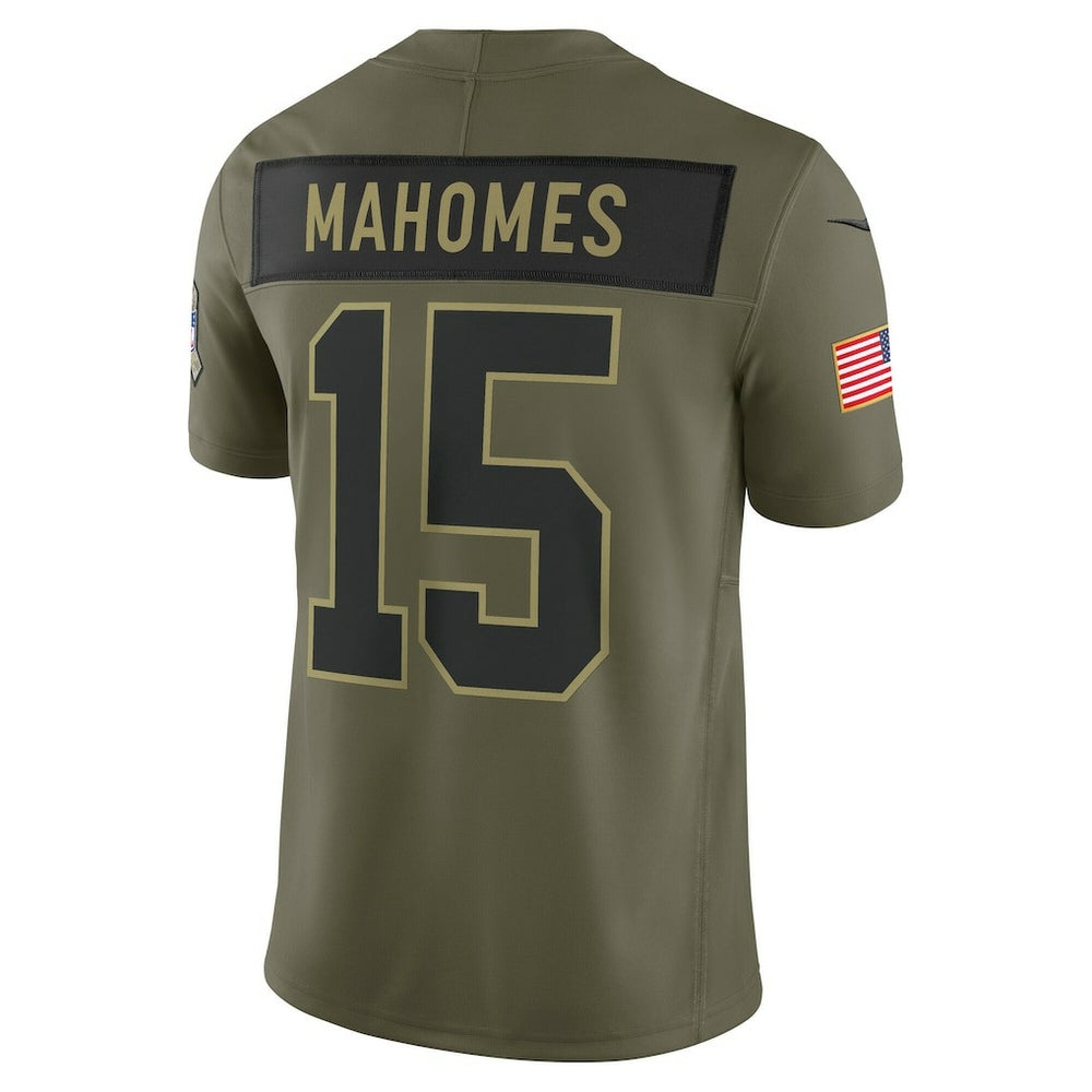 Patrick Mahomes  2025 Salute to Service Limited Jersey - Kansas City Chiefs Jerseys