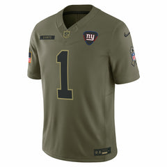 Malik Nabers  2025 Salute to Service Limited Jersey - New York Giants Jerseys