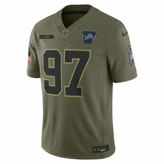 Aidan Hutchinson  2025 Salute to Service Limited Jersey - Detroit Lions Jerseys
