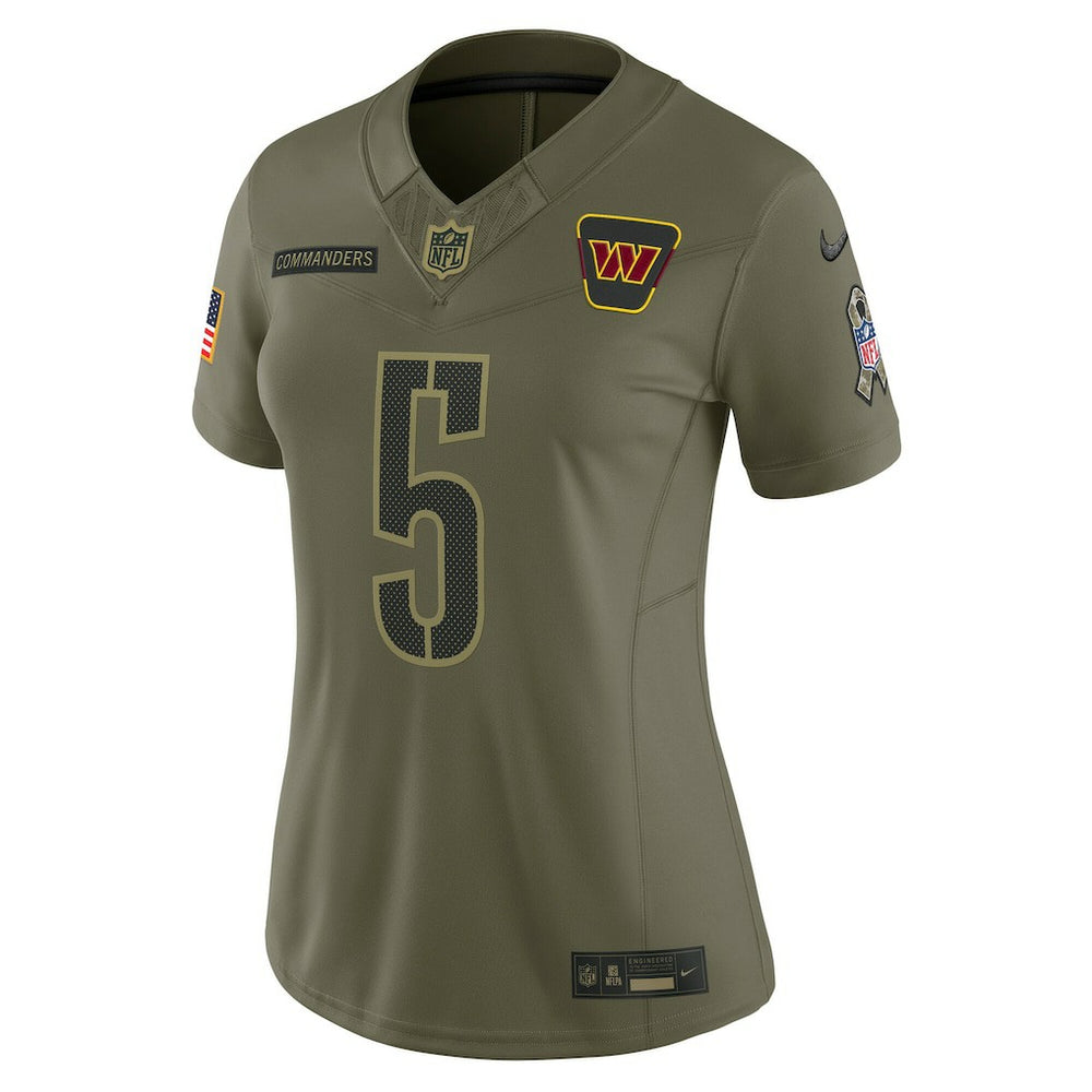 Jayden Daniels  Women's 2025 Salute to Service Limited Jersey - Washington Commanders Jerseys