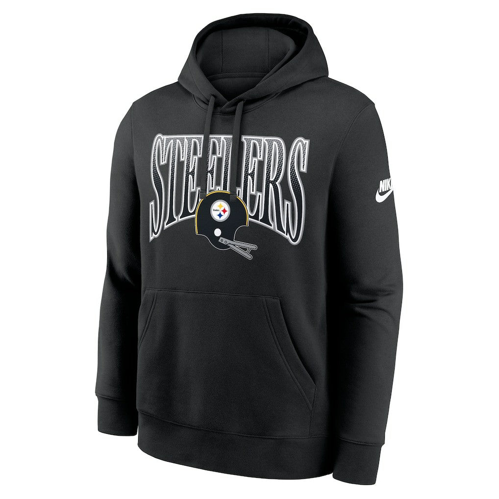 Full Blitz Club Fleece Pullover Hoodie - Pittsburgh Steelers Hoodies