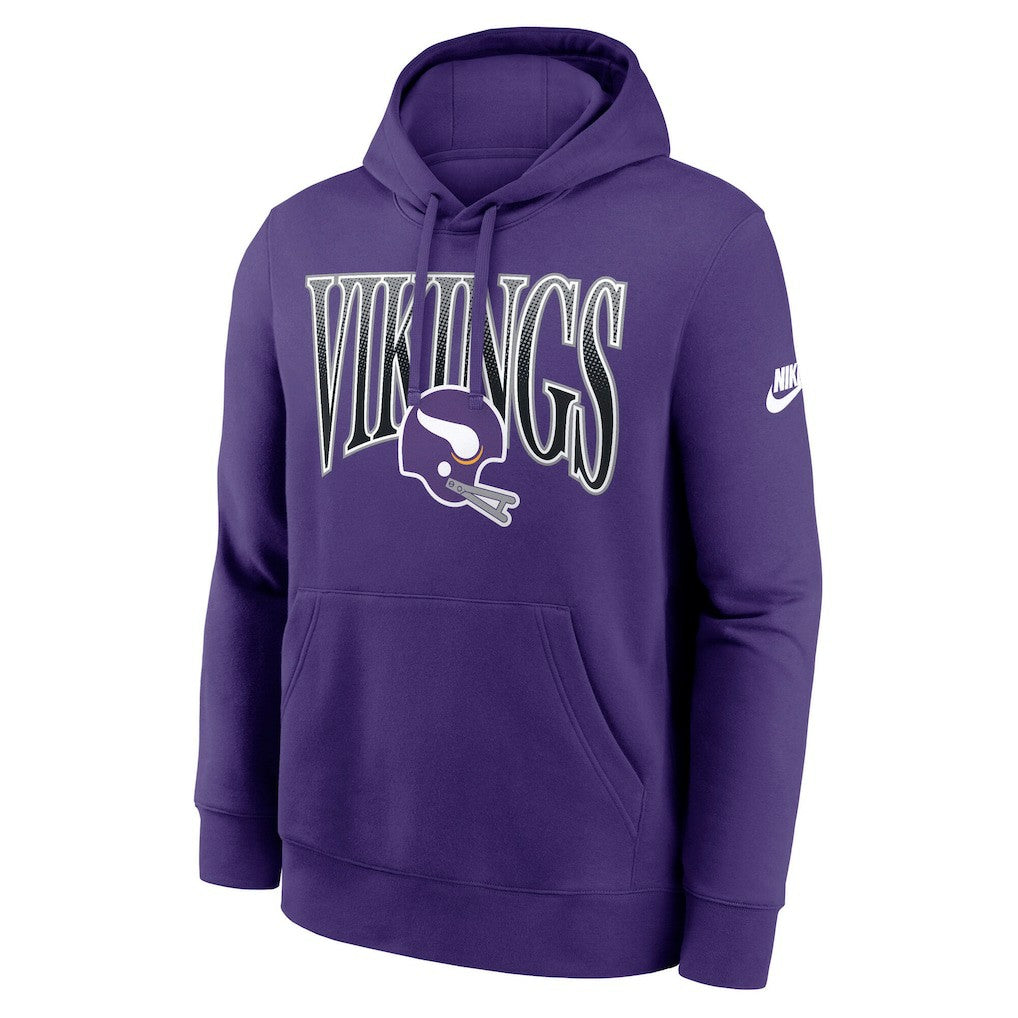 Full Blitz Club Fleece Pullover Hoodie - Minnesota Vikings Hoodies