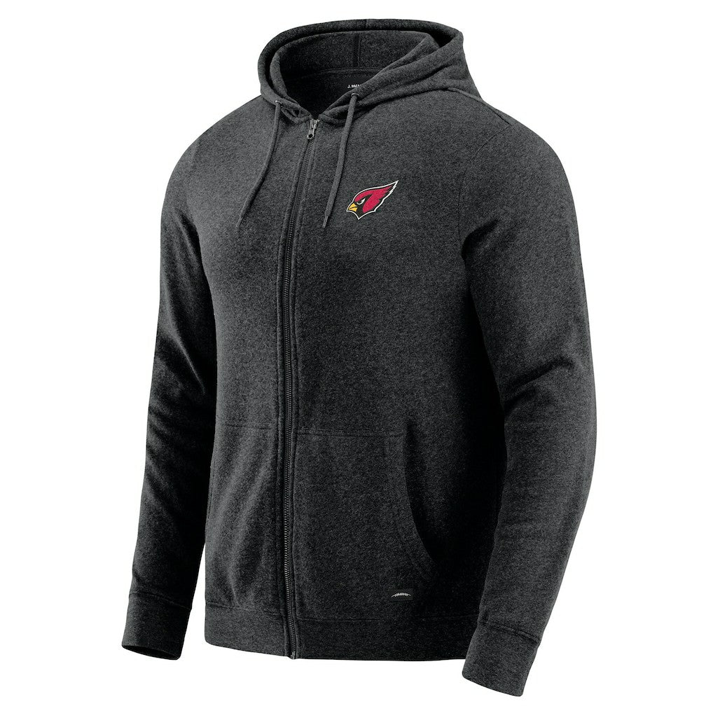 J. Palmer Players Lounge Tri-Blend Full-Zip Hoodie - Arizona Cardinals Hoodies