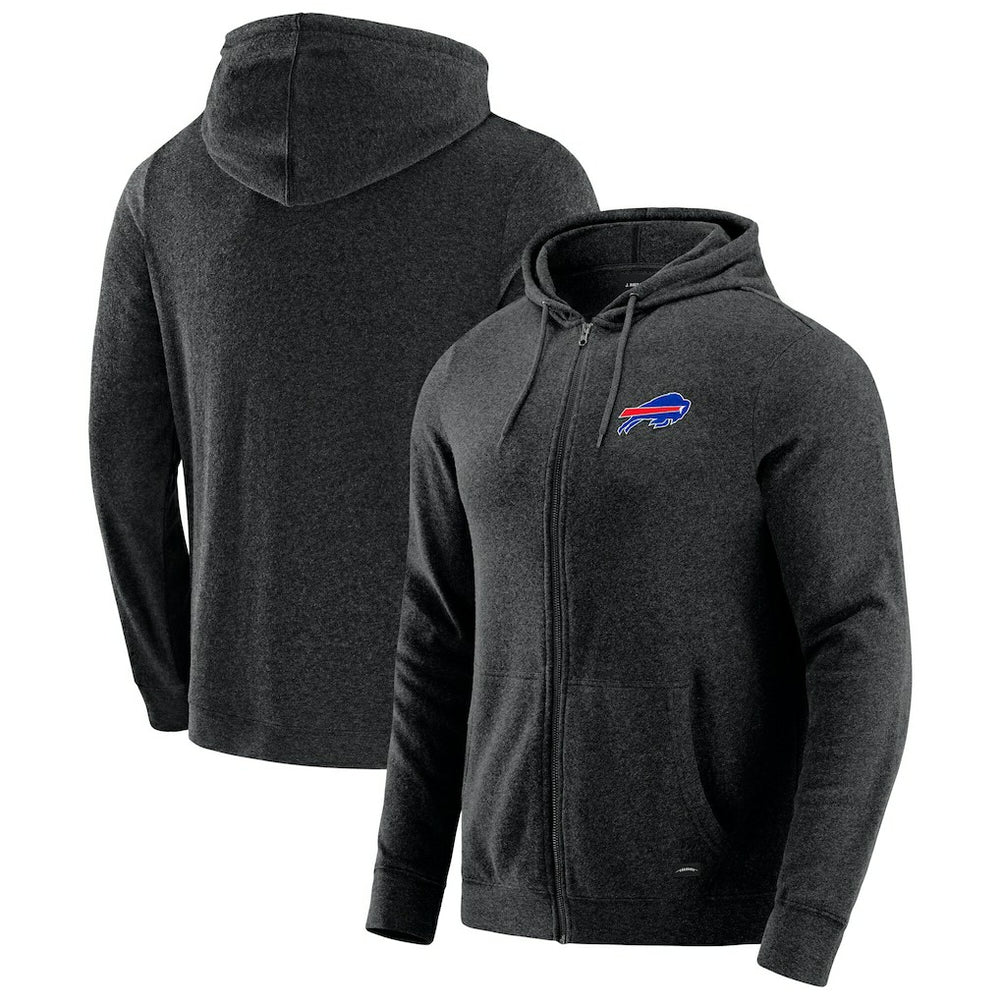 J. Palmer Players Lounge Tri-Blend Full-Zip Hoodie - Buffalo Bills Hoodies