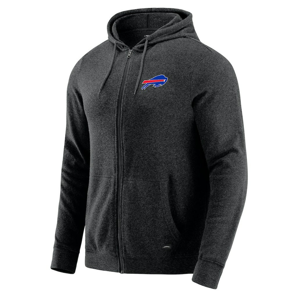 J. Palmer Players Lounge Tri-Blend Full-Zip Hoodie - Buffalo Bills Hoodies