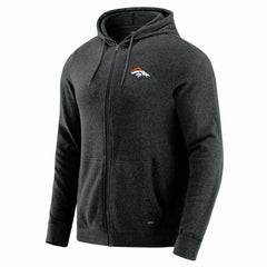 J. Palmer Players Lounge Tri-Blend Full-Zip Hoodie - Denver Broncos Hoodies