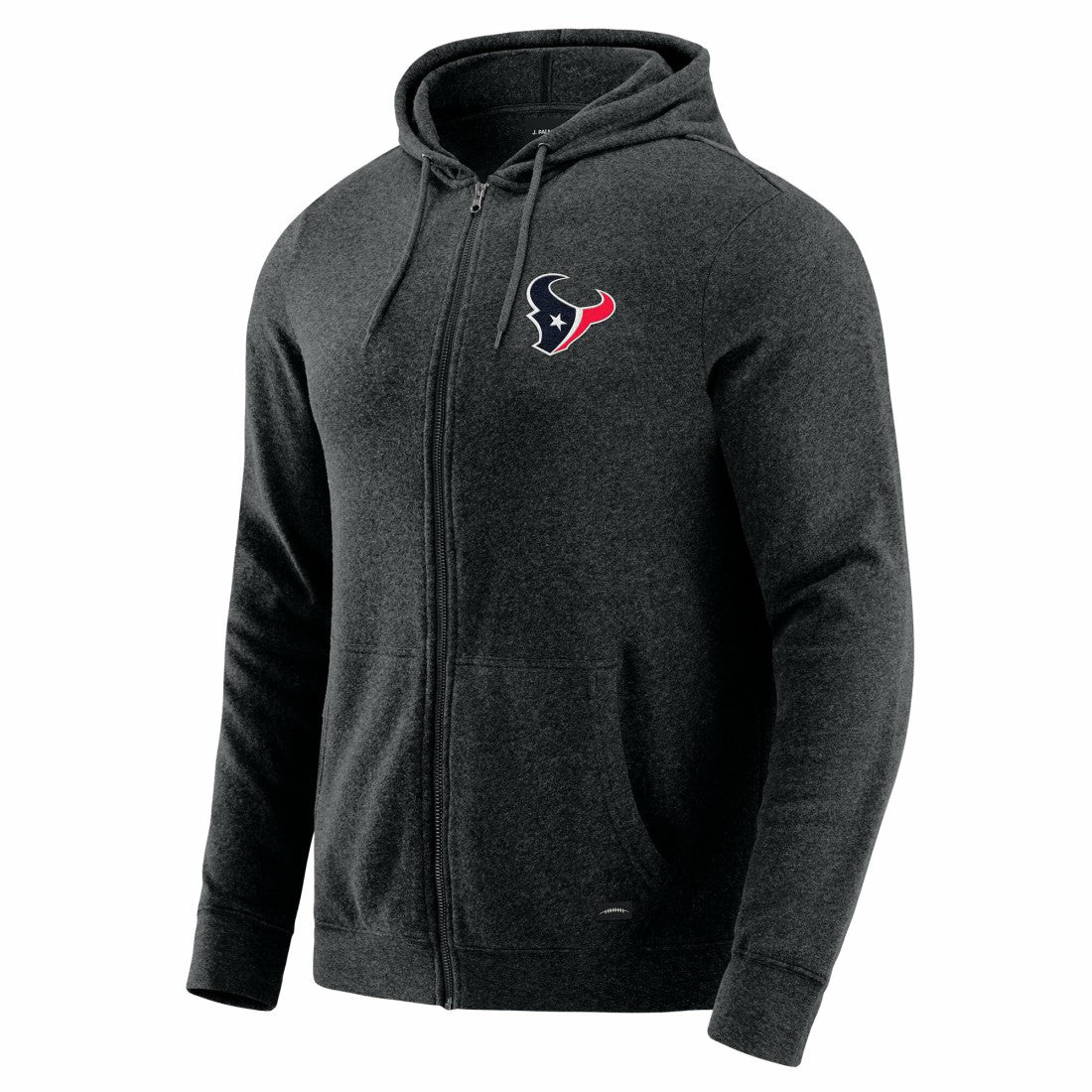 J. Palmer Players Lounge Tri-Blend Full-Zip Hoodie - Houston Texans Hoodies