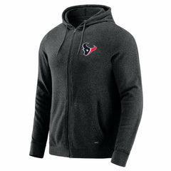 J. Palmer Players Lounge Tri-Blend Full-Zip Hoodie - Houston Texans Hoodies
