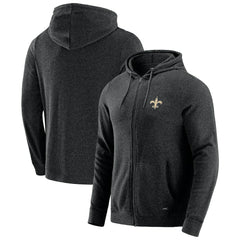 J. Palmer Players Lounge Tri-Blend Full-Zip Hoodie - New Orleans Saints Hoodies