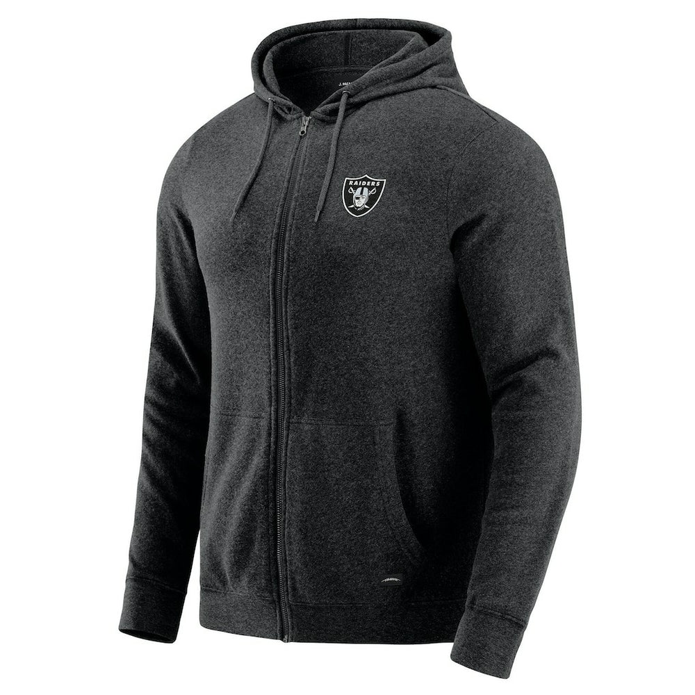 J. Palmer Players Lounge Tri-Blend Full-Zip Hoodie - Las Vegas Raiders Hoodies
