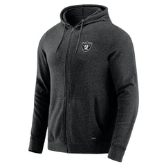 J. Palmer Players Lounge Tri-Blend Full-Zip Hoodie - Las Vegas Raiders Hoodies