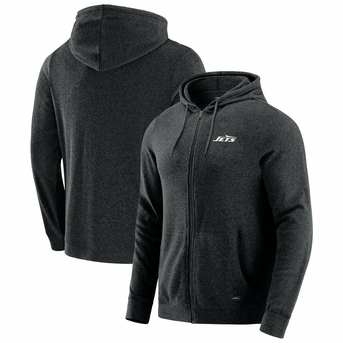 J. Palmer Players Lounge Tri-Blend Full-Zip Hoodie - New York Jets Hoodies