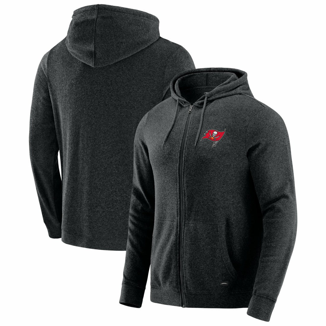 J. Palmer Players Lounge Tri-Blend Full-Zip Hoodie - Tampa Bay Buccaneers Hoodies