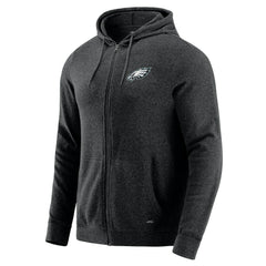 J. Palmer Players Lounge Tri-Blend Full-Zip Hoodie - Philadelphia Eagles Hoodies