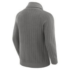 J. Palmer The Playmaker Cardigan Raglan Sweater - Washington Commanders