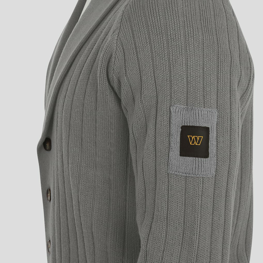 J. Palmer The Playmaker Cardigan Raglan Sweater - Washington Commanders