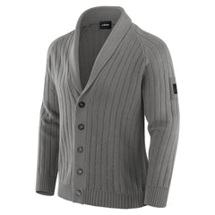 J. Palmer The Playmaker Cardigan Raglan Sweater - Buffalo Bills