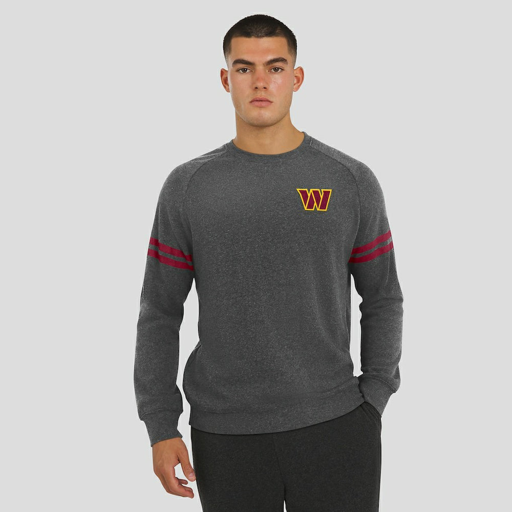 J. Palmer Players Lounge Raglan Tri-Blend Sweatshirt - Washington Commanders Sweatshirts