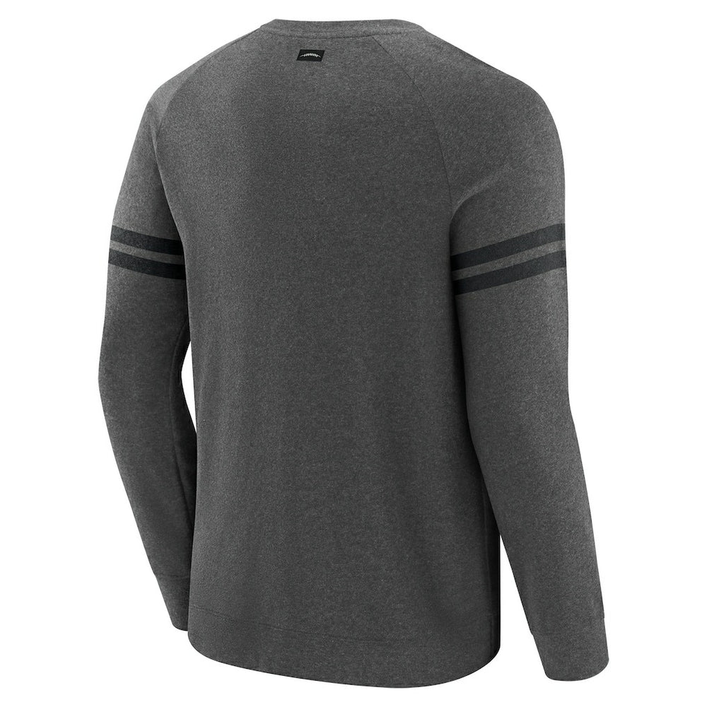 J. Palmer Players Lounge Raglan Tri-Blend Sweatshirt - Jacksonville Jaguars Sweatshirts