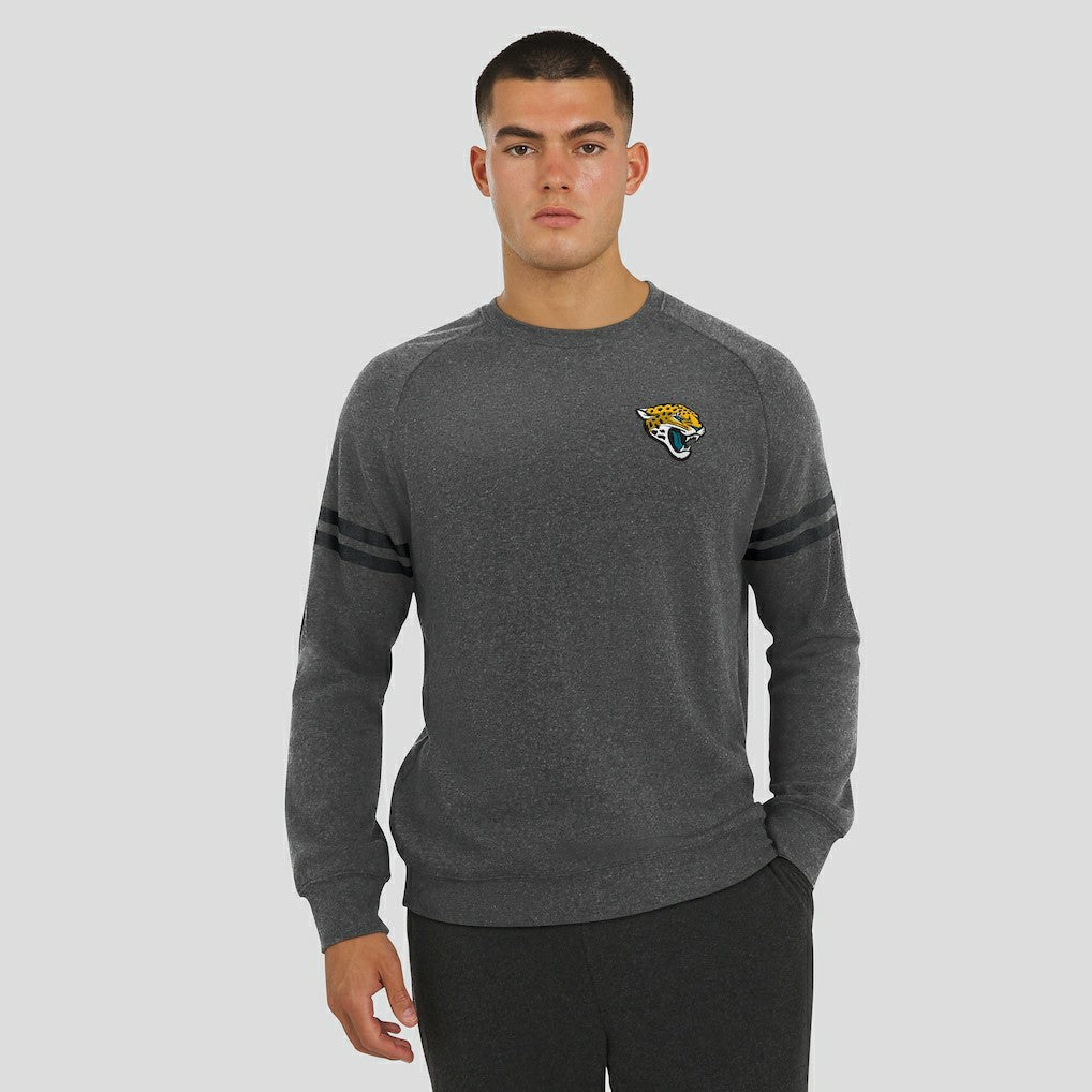 J. Palmer Players Lounge Raglan Tri-Blend Sweatshirt - Jacksonville Jaguars Sweatshirts