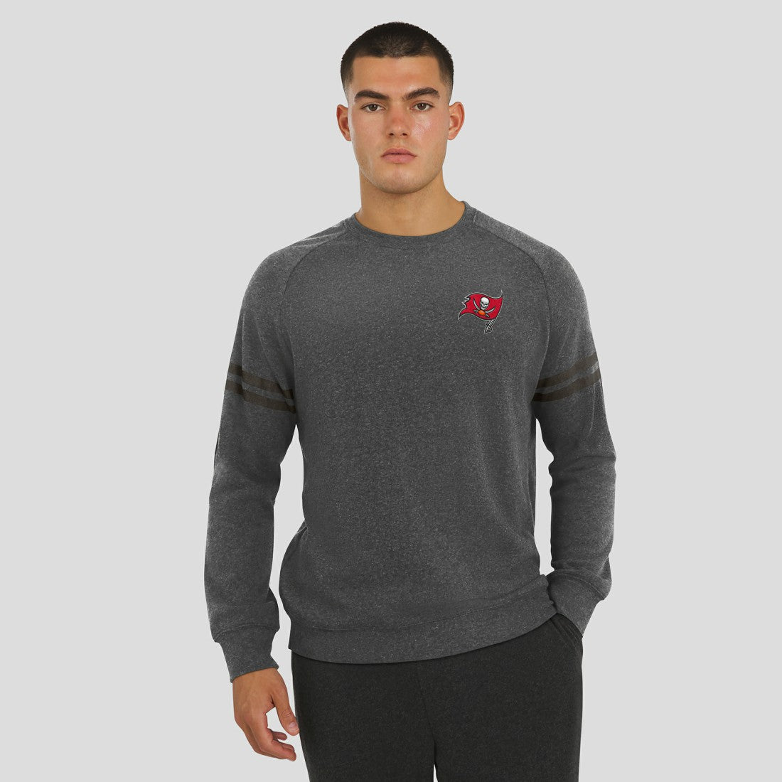 J. Palmer Players Lounge Raglan Tri-Blend Sweatshirt - Tampa Bay Buccaneers Sweatshirts