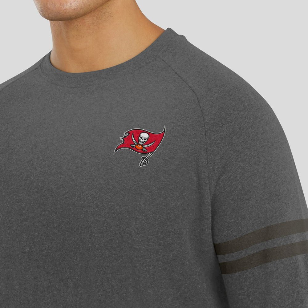 J. Palmer Players Lounge Raglan Tri-Blend Sweatshirt - Tampa Bay Buccaneers Sweatshirts
