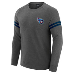 J. Palmer Players Lounge Raglan Tri-Blend Sweatshirt - Tennessee Titans Sweatshirts