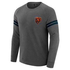 J. Palmer Players Lounge Raglan Tri-Blend Sweatshirt - Chicago Bears Sweatshirts