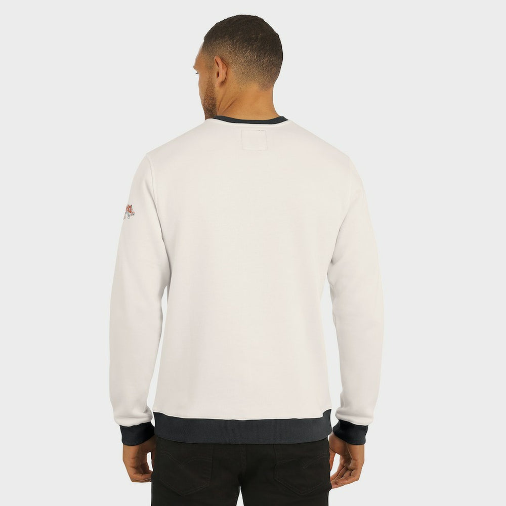 Darius Rucker Collection Colorblock Pullover Sweatshirt - Cincinnati Bengals Pullover