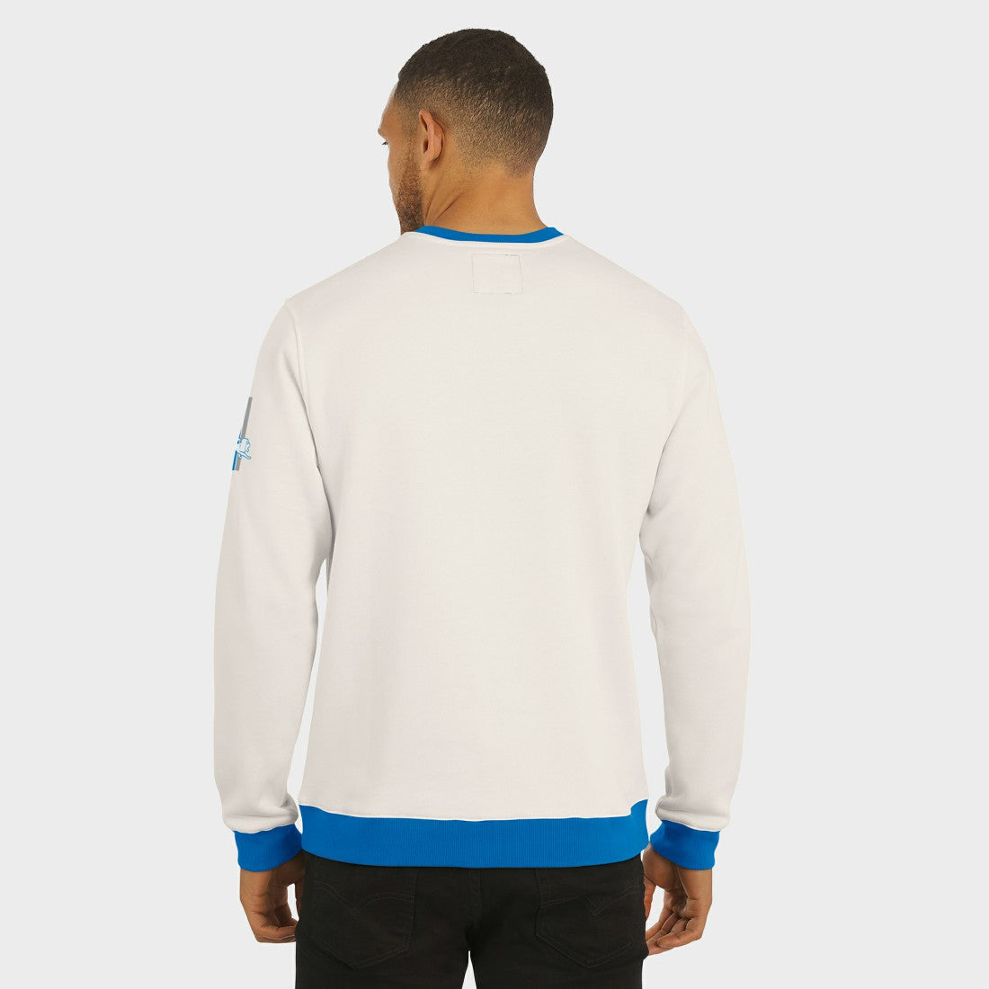 Darius Rucker Collection Colorblock Pullover Sweatshirt - Detroit Lions Pullover