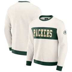 Darius Rucker Collection Colorblock Pullover Sweatshirt - Green Bay Packers Pullover
