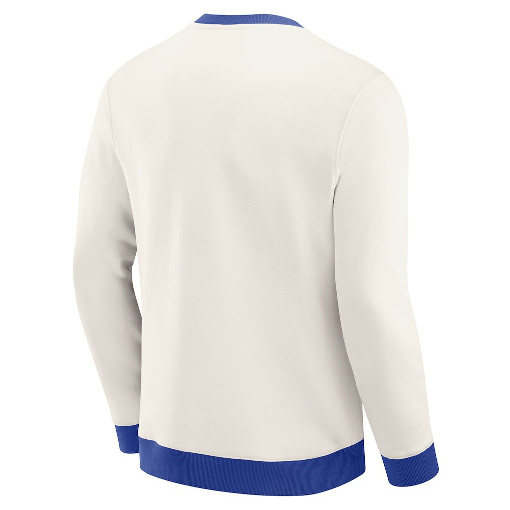 Darius Rucker Collection Colorblock Pullover Sweatshirt - Los Angeles Rams Pullover