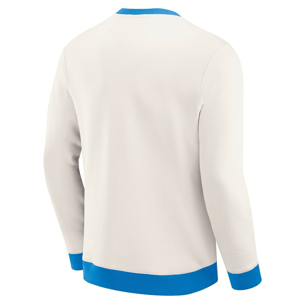 Darius Rucker Collection Colorblock Pullover Sweatshirt - Los Angeles Chargers Pullover