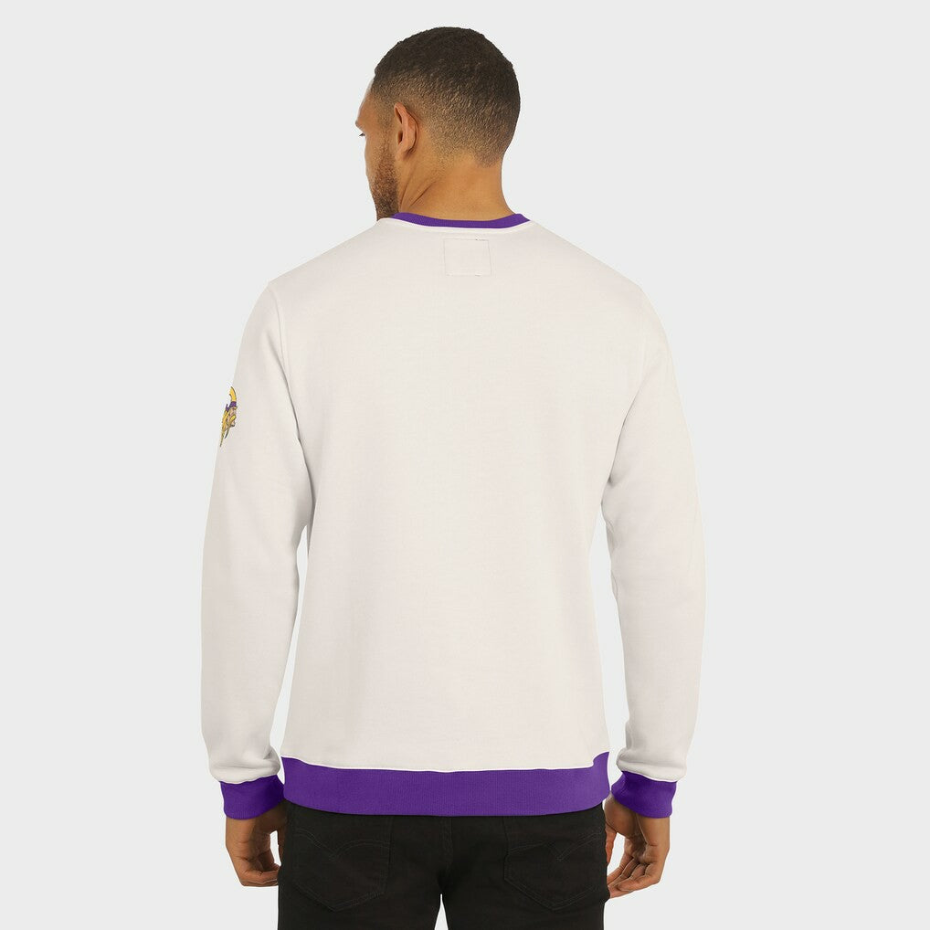 Darius Rucker Collection Colorblock Pullover Sweatshirt - Minnesota Vikings Pullover
