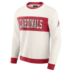 Darius Rucker Collection Colorblock Pullover Sweatshirt - Arizona Cardinals Pullover