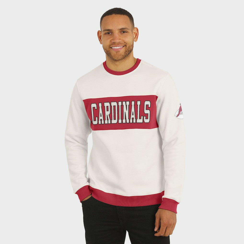 Darius Rucker Collection Colorblock Pullover Sweatshirt - Arizona Cardinals Pullover