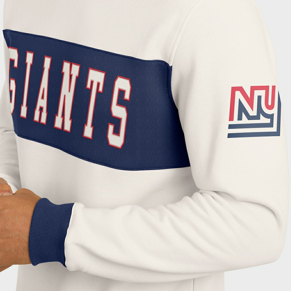 Darius Rucker Collection Colorblock Pullover Sweatshirt - New York Giants Pullover