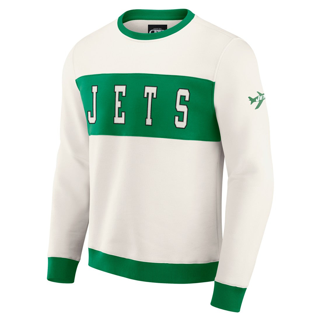 Darius Rucker Collection Colorblock Pullover Sweatshirt - New York Jets Pullover