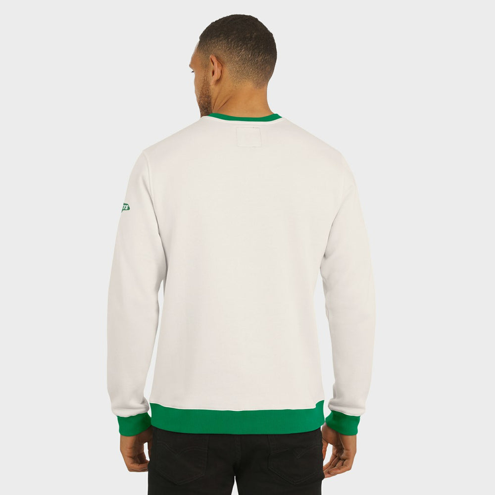 Darius Rucker Collection Colorblock Pullover Sweatshirt - New York Jets Pullover