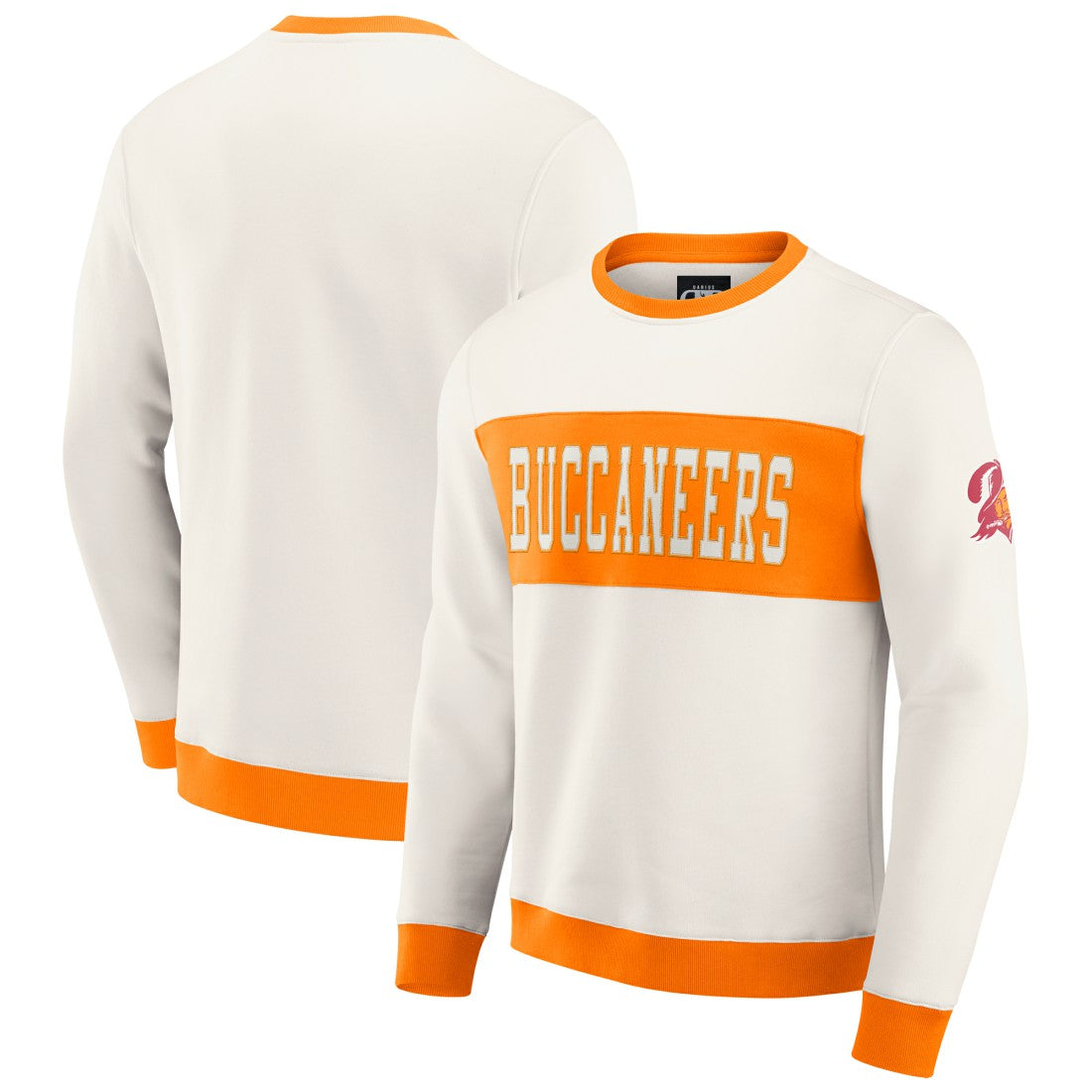 Darius Rucker Collection Colorblock Pullover Sweatshirt - Tampa Bay Buccaneers Pullover