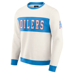Darius Rucker Collection Colorblock Pullover Sweatshirt - Tennessee Titans Pullover