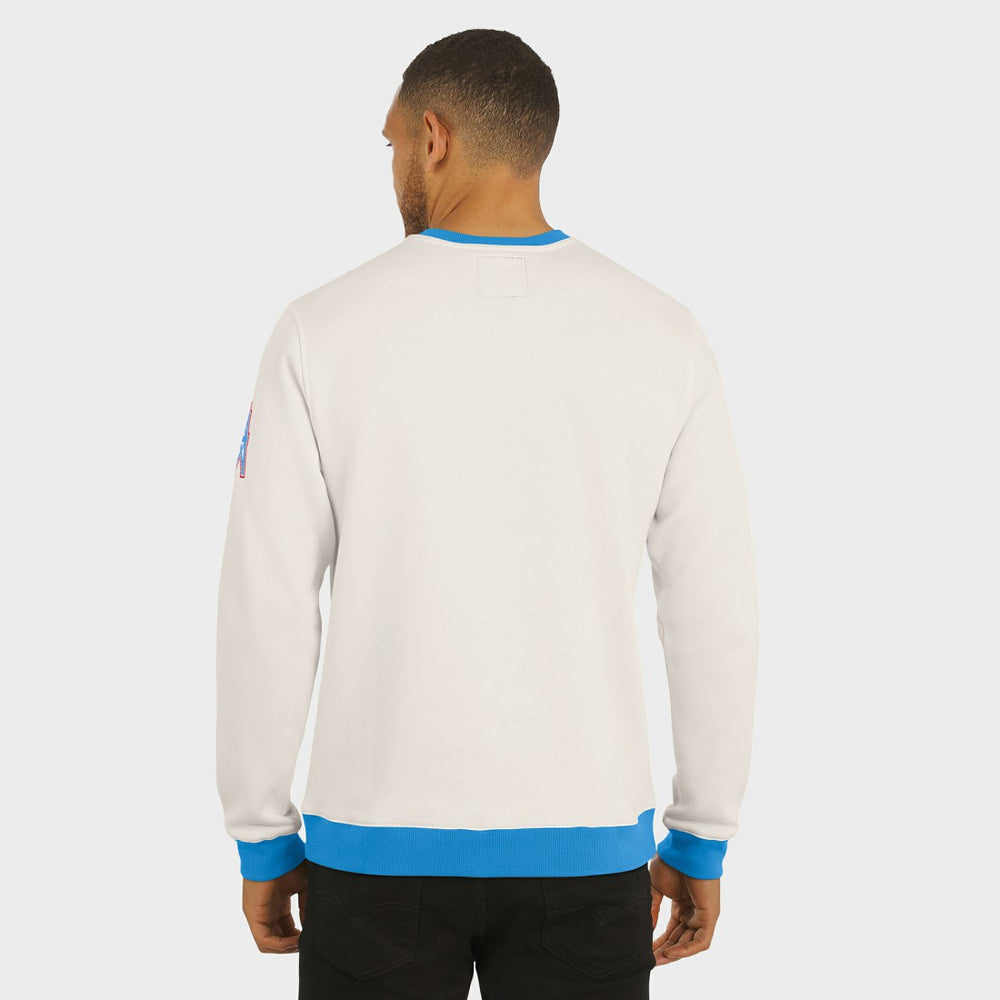 Darius Rucker Collection Colorblock Pullover Sweatshirt - Tennessee Titans Pullover